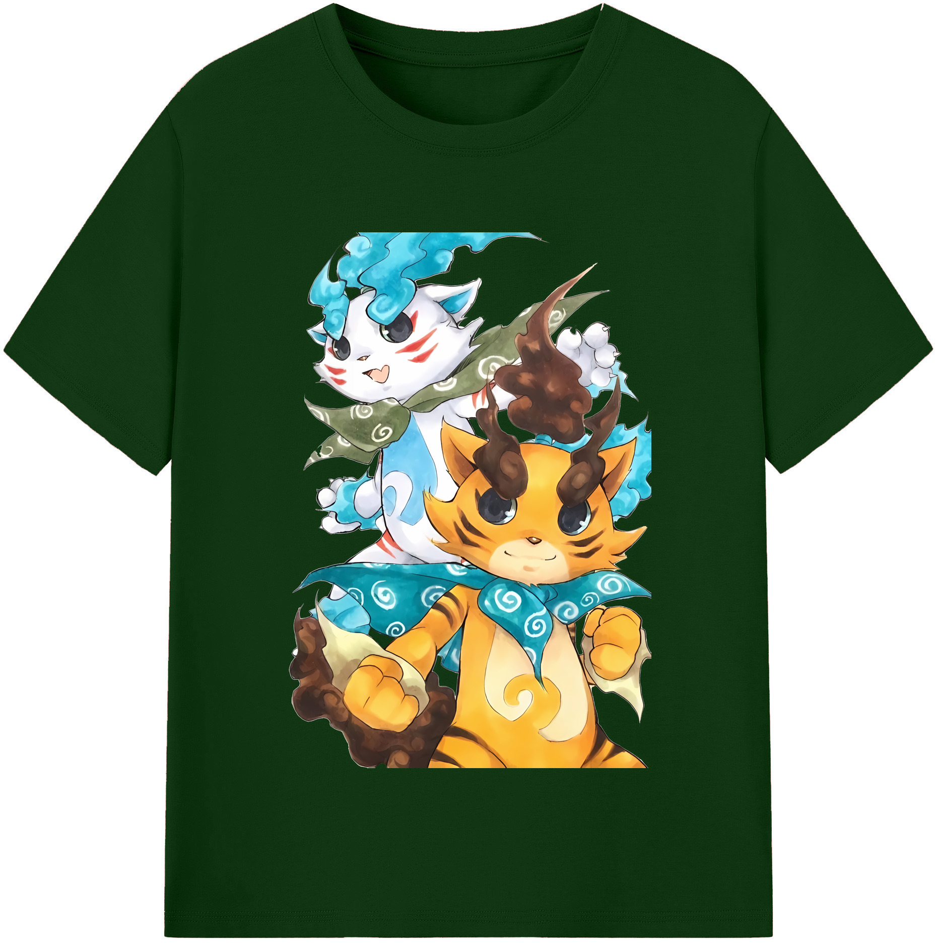 （画像用） 妖怪ウォッチ Yo-kai Watch 綿100％半袖Tシャツ（フロントプリント）